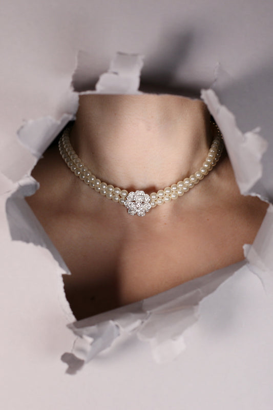 Agnès de Laroche Vintage Pearl Choker