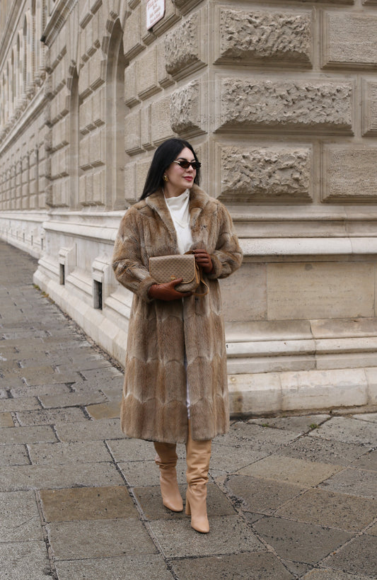 Vintage Bisam Coat "Charlotte"