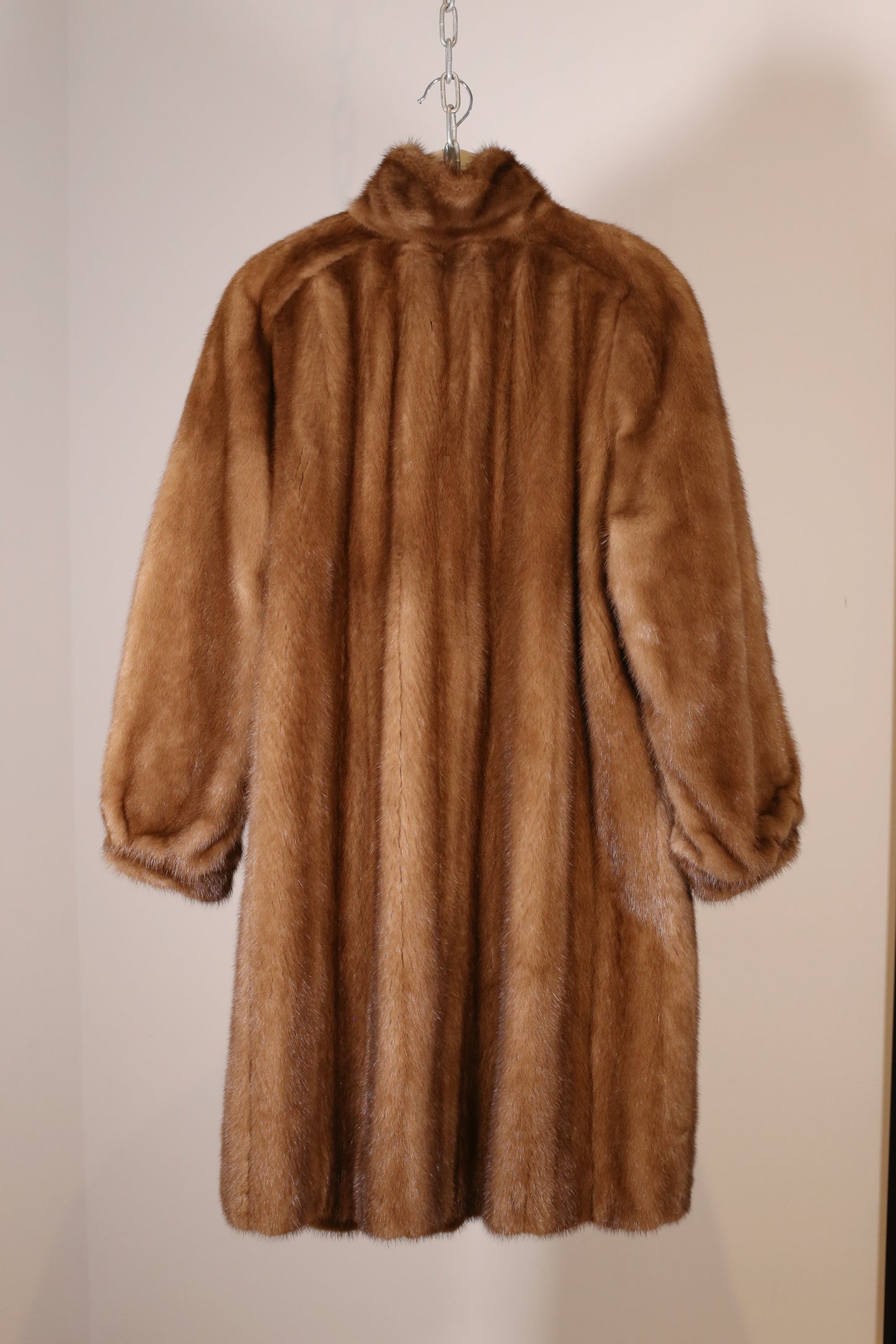 Vintage Brown Mink Coat "Rania"