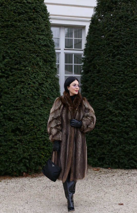 Vintage Raccoon Coat “Hannah”