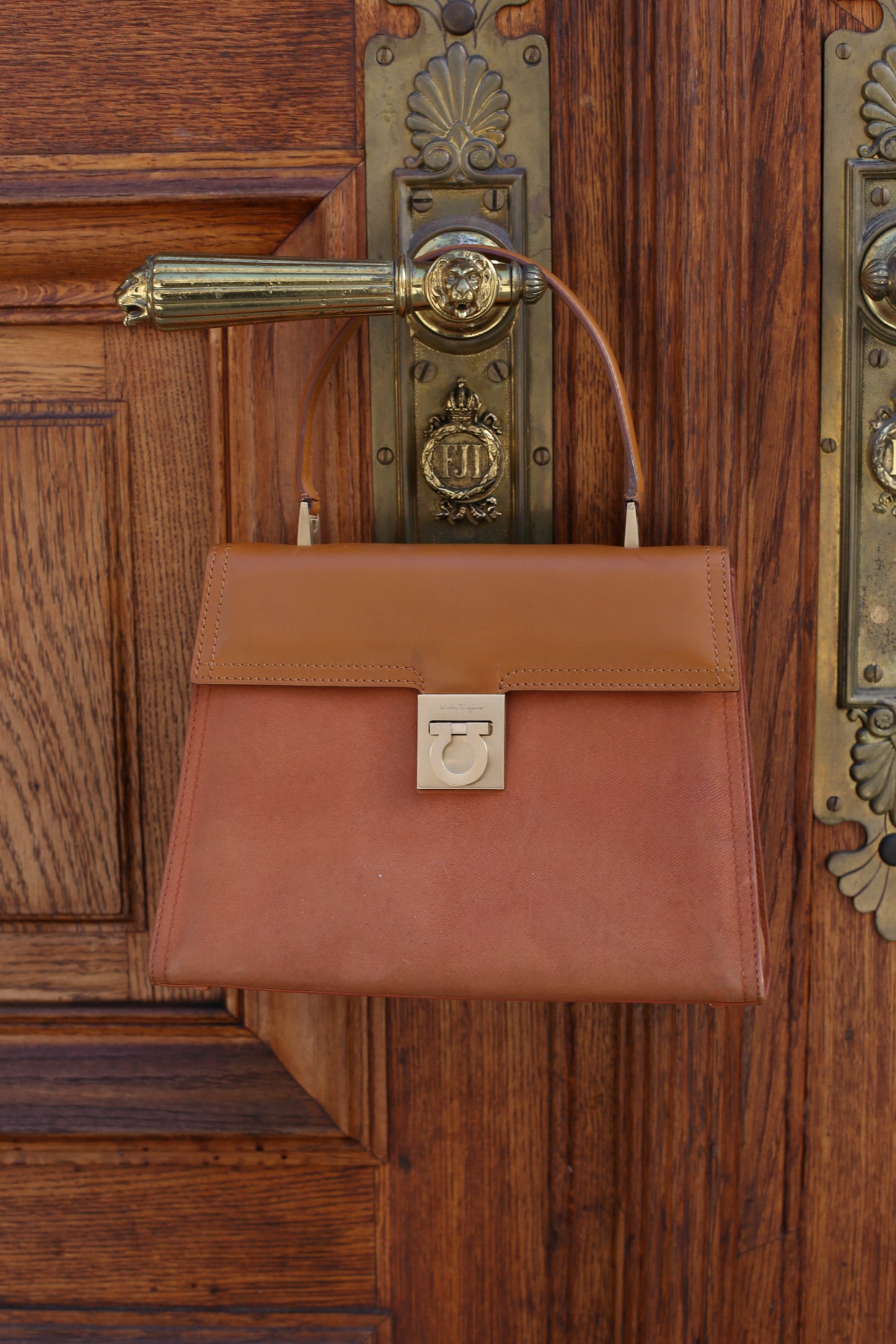 Vintage Salvatore Ferragamo Top-Handle Bag