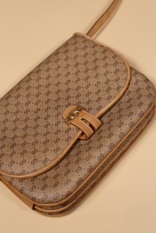 Vintage Gucci 80s - Canvas Bag with Guccissima Logo