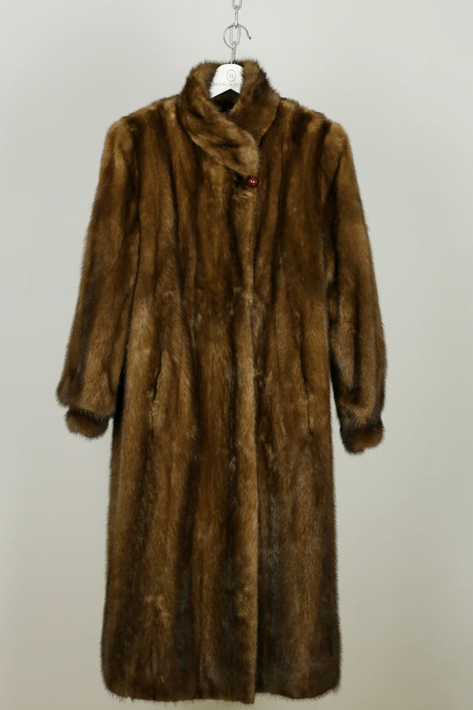 Vintage brown mink coat "Diana"