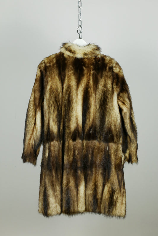 Vintage Fur Long Jacket "Iva"