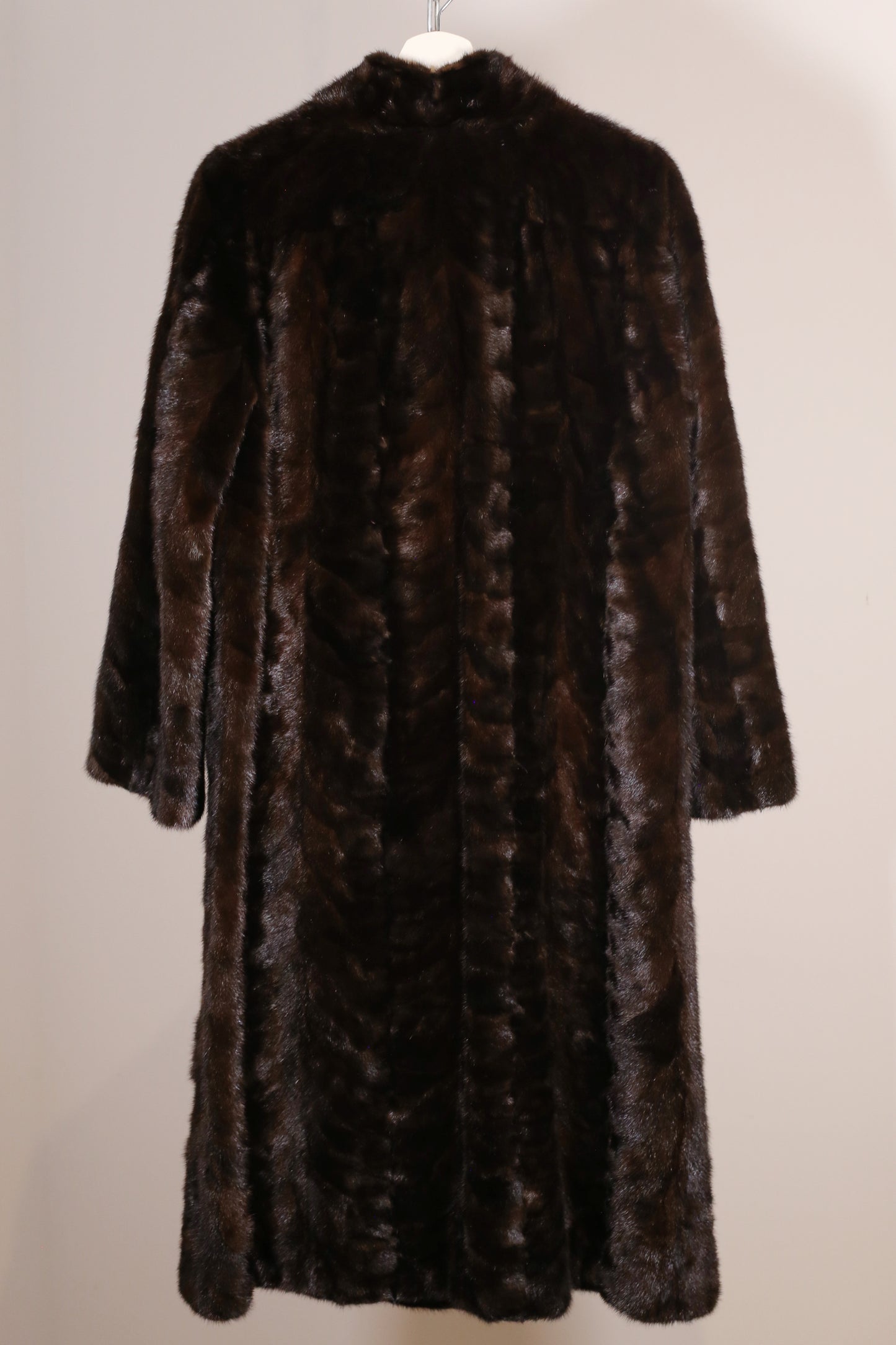 Vintage Deep Brown Mink Coat "Valentina"