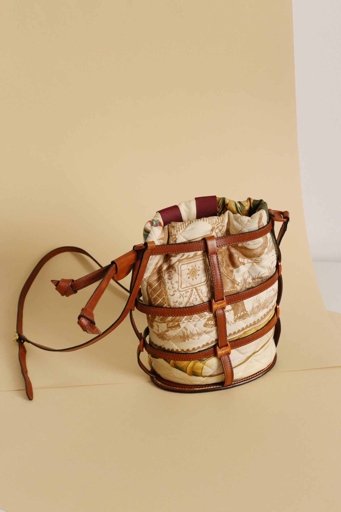 Vintage Salvatore Ferragamo Vintage Bucket Bag