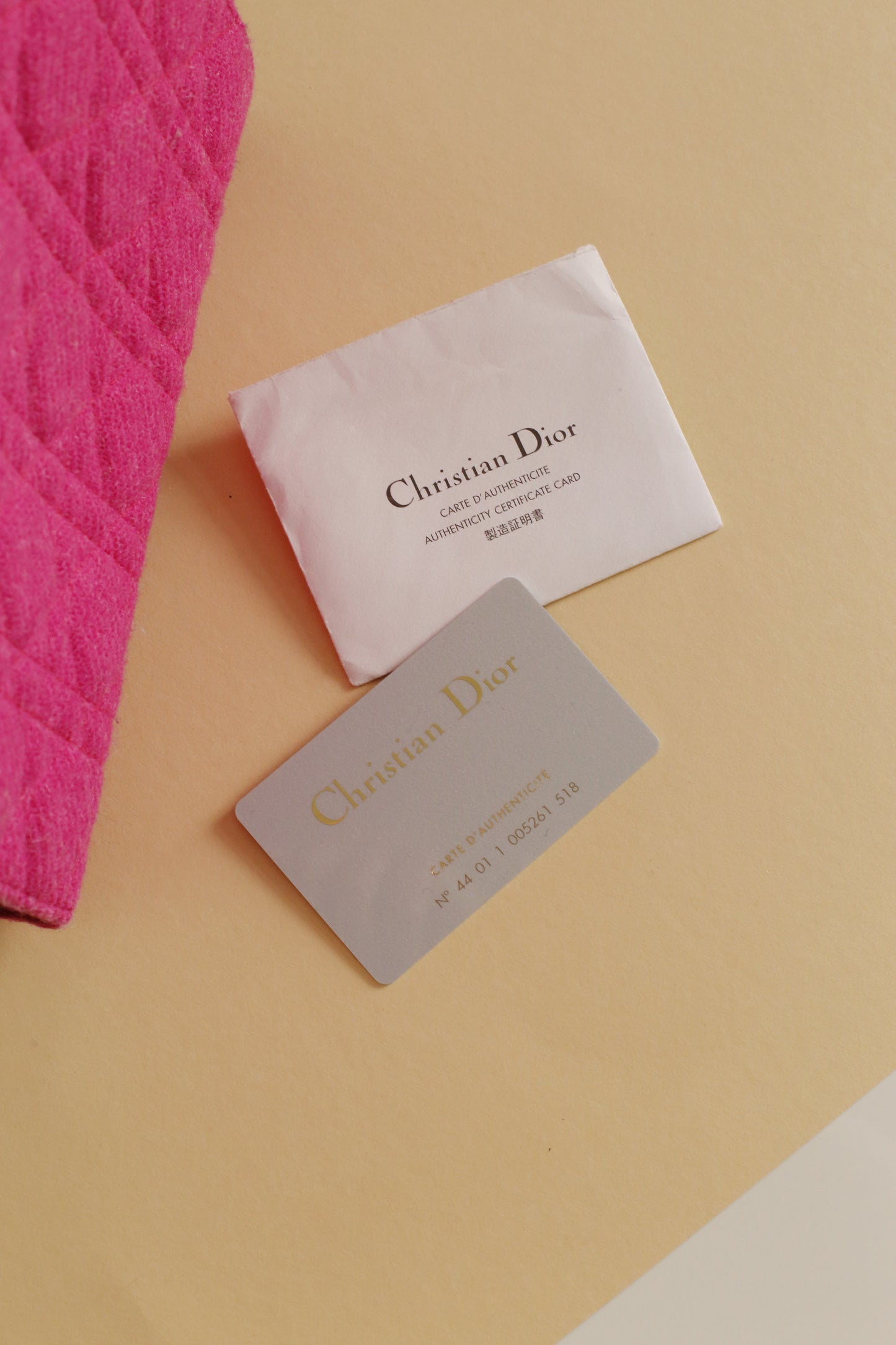 Vintage Lady Dior in bright Pink