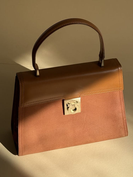 Vintage Salvatore Ferragamo Top-Handle Bag