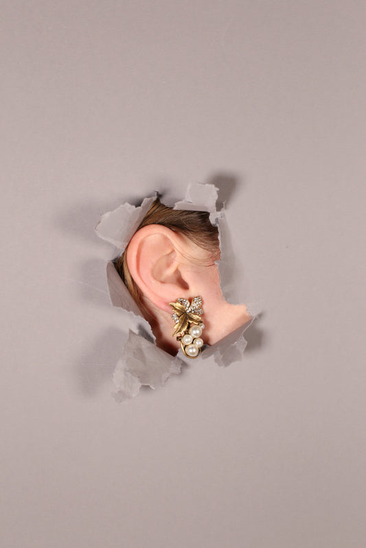 Odette de Clairmont Vintage Earrings